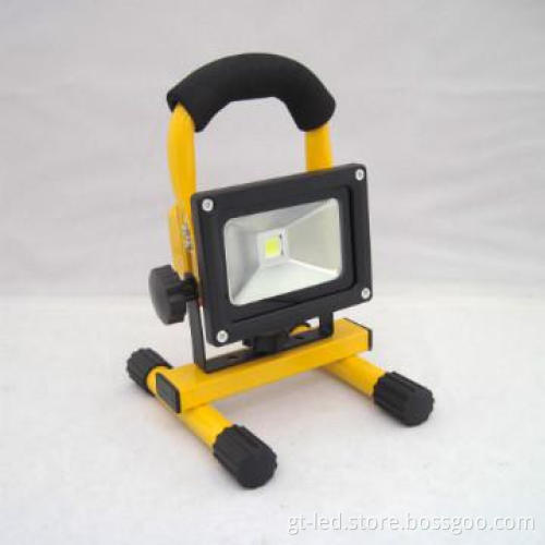 Portable led floodlight 10W Rechargeable floodlight CE,ROHS,SAA,C-TICK